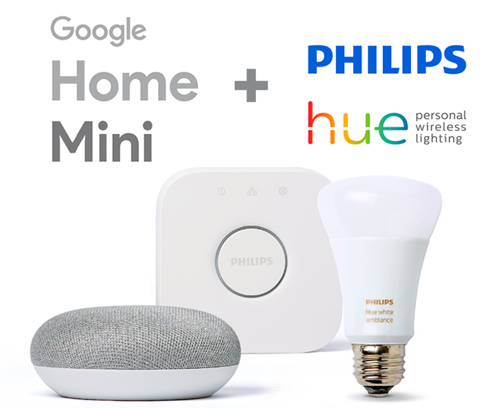 Hue-Google Home Mini